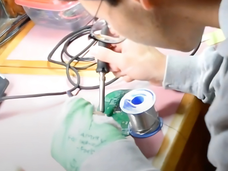 Micromouse PCB Soldering